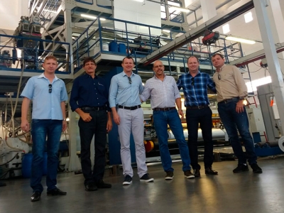 Comitiva da Cooperfarms visita unidade fabril da Pacifil Brasil
