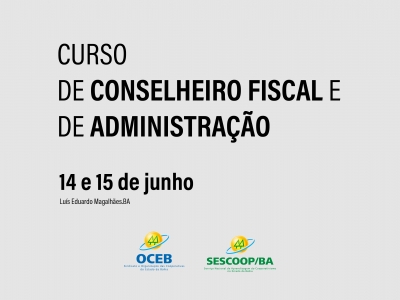 Inscrições abertas para os cursos de conselheiros fiscais e administrativos