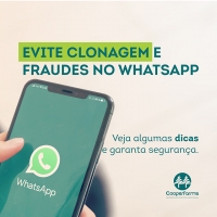 Mini cartilha Evite Clonagem e Fraudes no WhatsApp